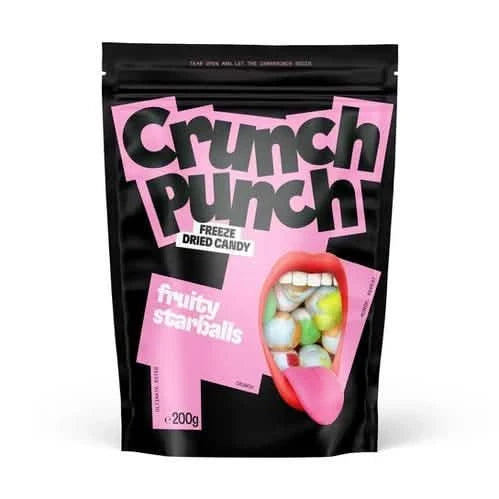 Crunch Punch Fruity Starball Freeze Dried Snoep 100g - CandyRoyal