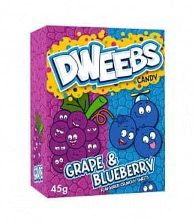 Dweebs Grape & Blueberry 45g - CandyRoyal