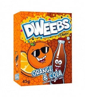 Dweebs Orange & Cola 45g - CandyRoyal