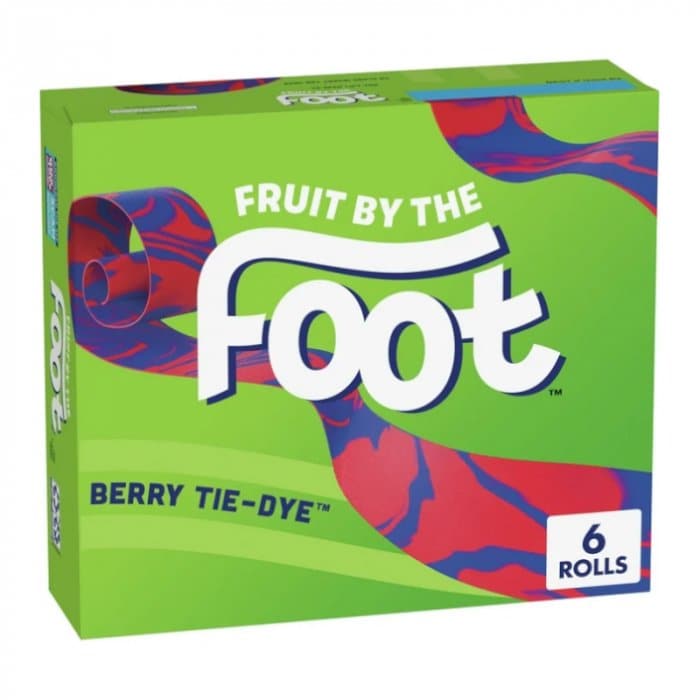 Fruit By The Foot Berry Tie Dye 128g - CandyRoyal