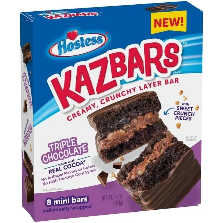 Hostess Kazbars Tripple Chocolate 284g - CandyRoyal