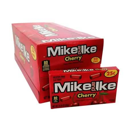 Mike & Ike Cherry Minis (24 x 22g) - CandyRoyal