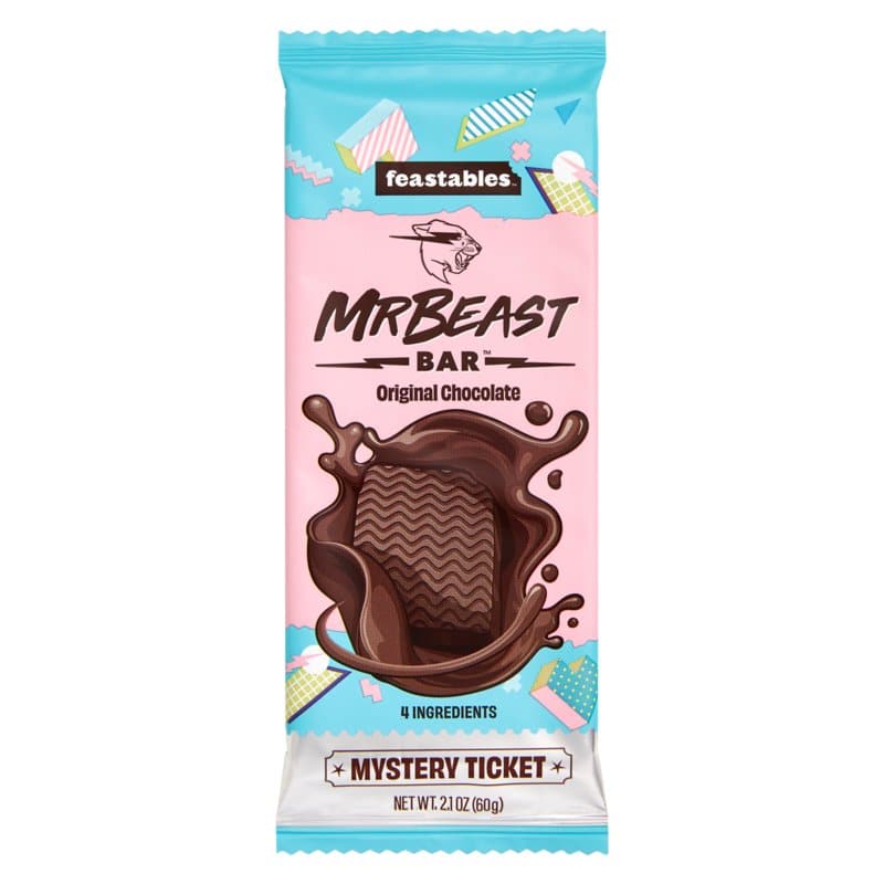 Mr Beast Feastables Original Chocolate 60g - CandyRoyal