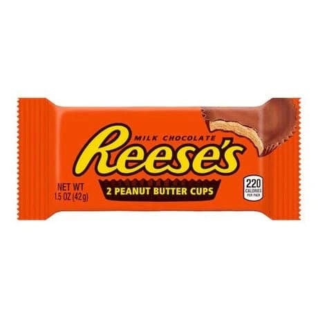 Reese's 2 Peanut Butter Cups - CandyRoyal