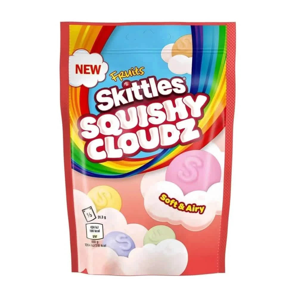 Skittles Squishy Cloudz Fruits 94g - CandyRoyal