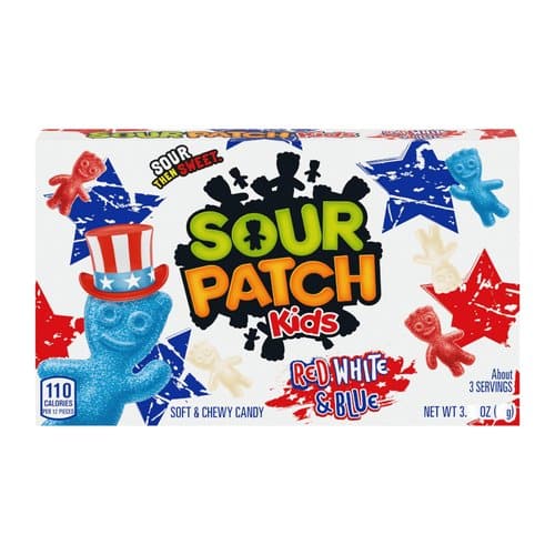 Sour Patch Kids Red White & Blue 87g - CandyRoyal