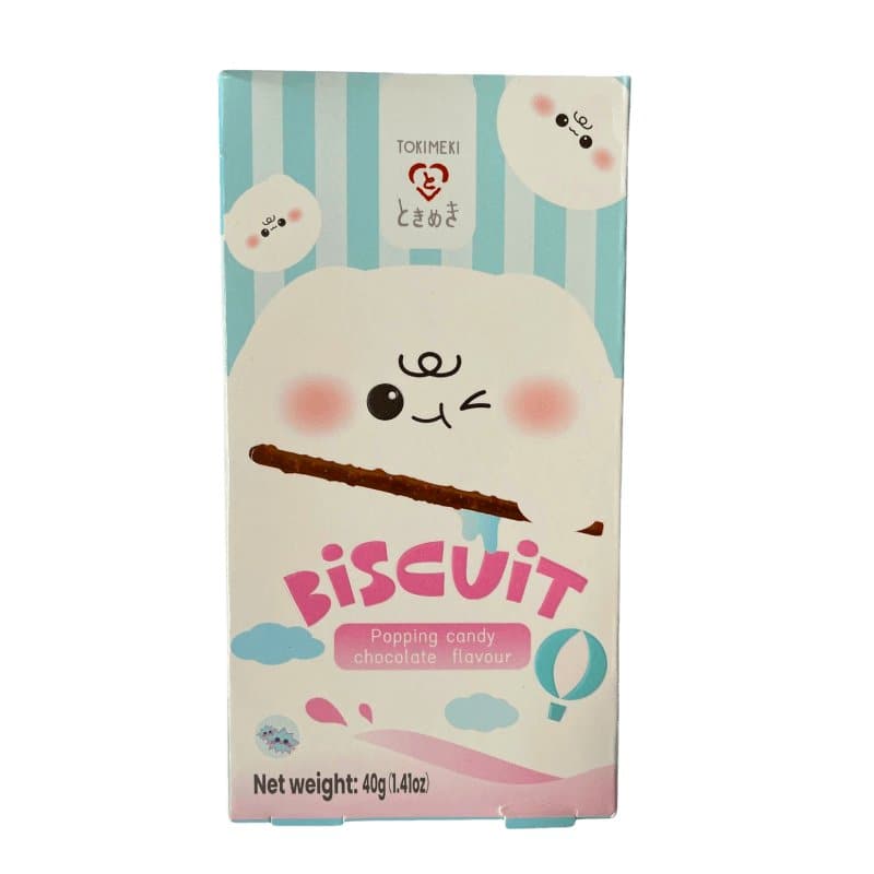 Tokimeki Biscuit Stick, Popping Candy 40g - CandyRoyal