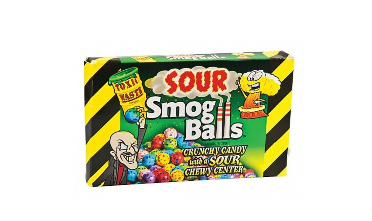 Toxic Waste Sour Smog Balls 84g - CandyRoyal