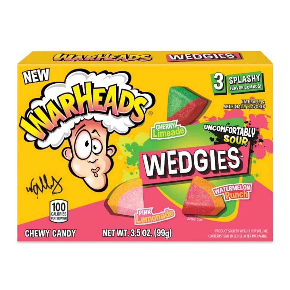 Warheads Wedgies Theatre Box 99g - CandyRoyal